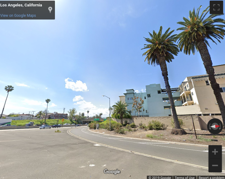 Rampart Boulevard exit 101 freeway